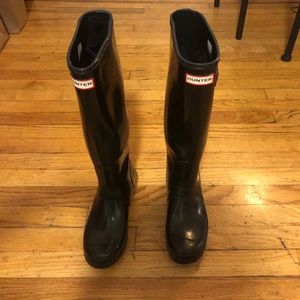 Hunter rain boots